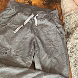XS Petite length Grey Figs joggers